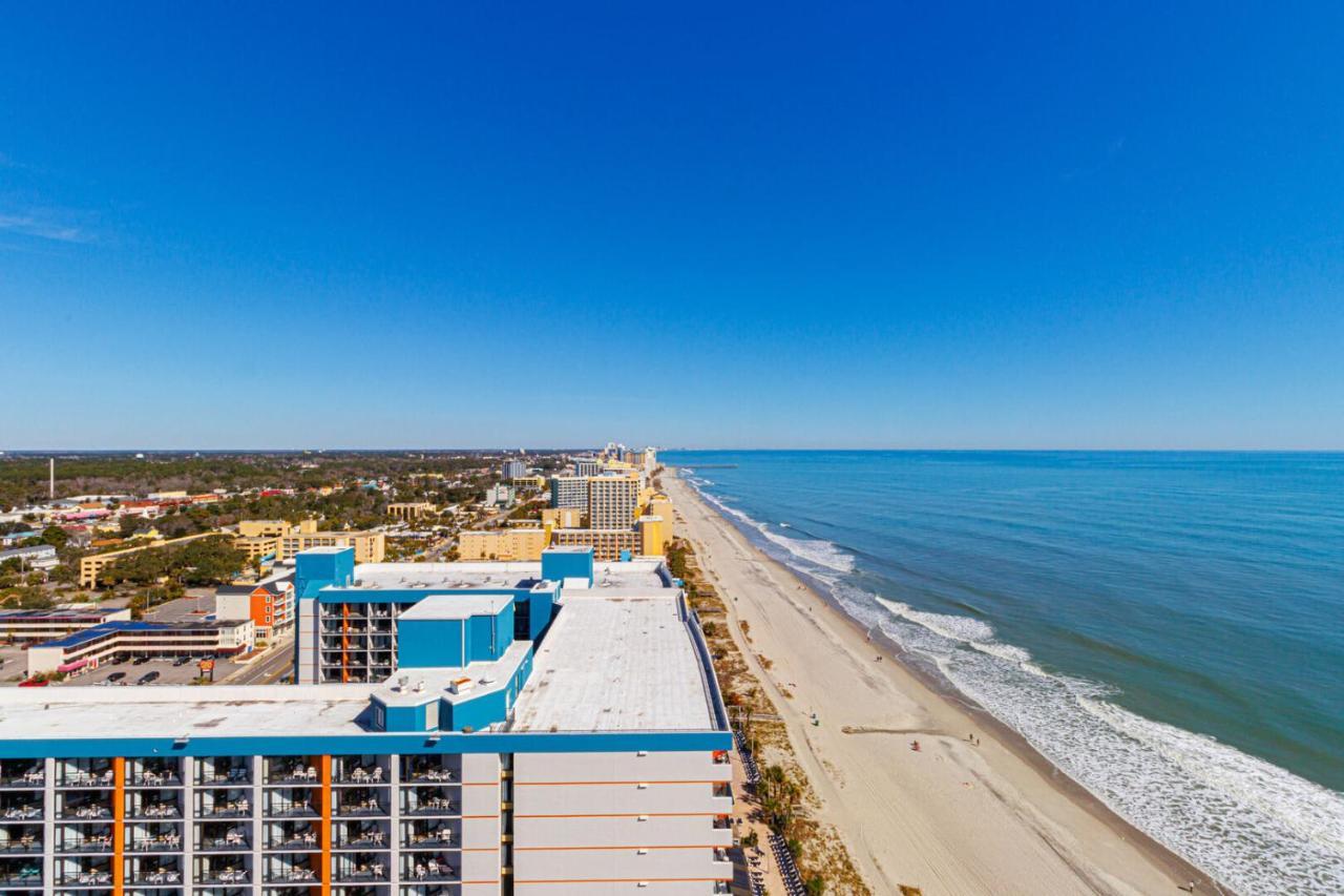 Ocean Front Studio With Amazing Views Palace Resort 1801 Sleeps 5 Guests 미를 비치 외부 사진