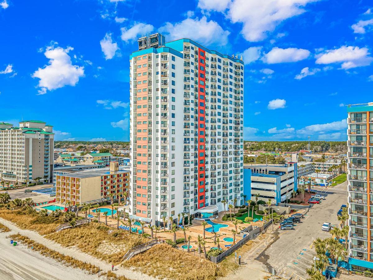 Ocean Front Studio With Amazing Views Palace Resort 1801 Sleeps 5 Guests 미를 비치 외부 사진
